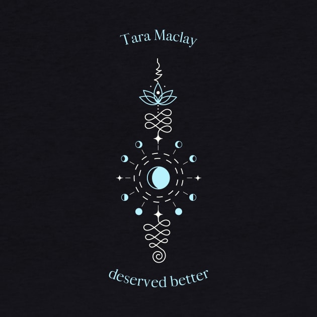 Buffy “Tara Maclay deserved better” quote with magic symbols by Gorgoose Graphics